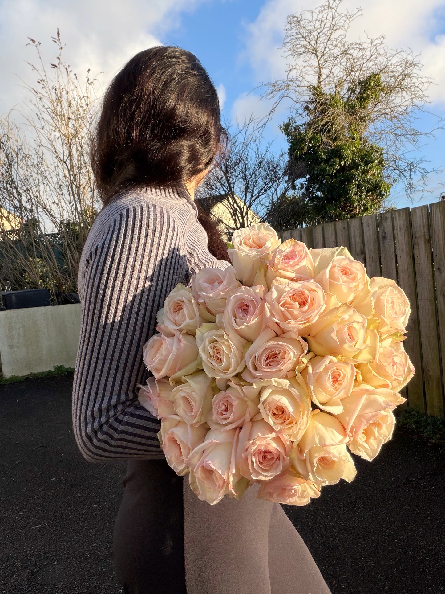 White O’Hara Simplicity Bouquet