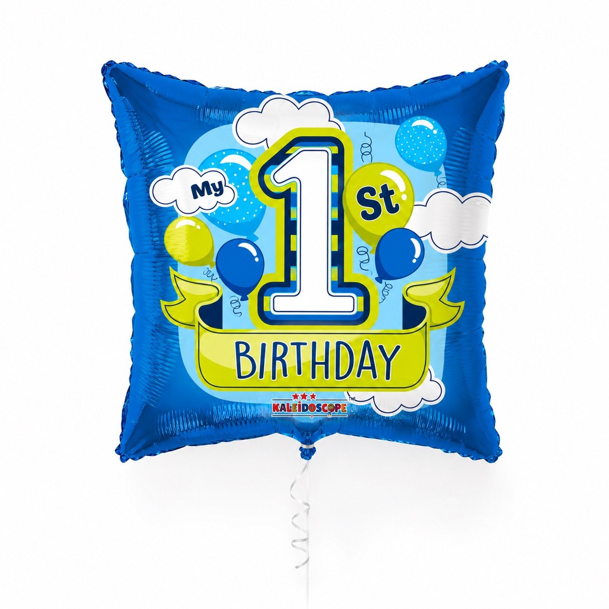 1st Birthday Boy Foil Helium Balloon – Approx. 18" / 45cm