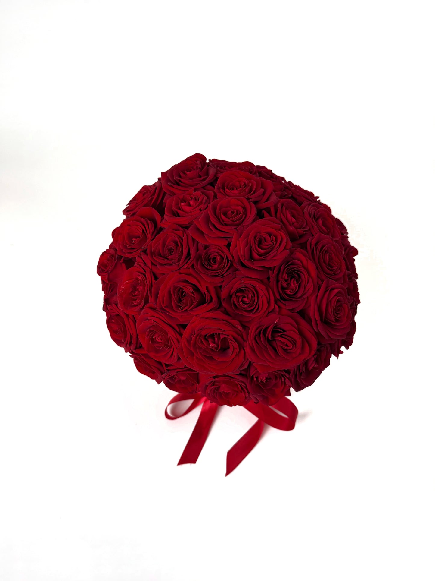 Red Naomi Rose Hat Box - Dome collection