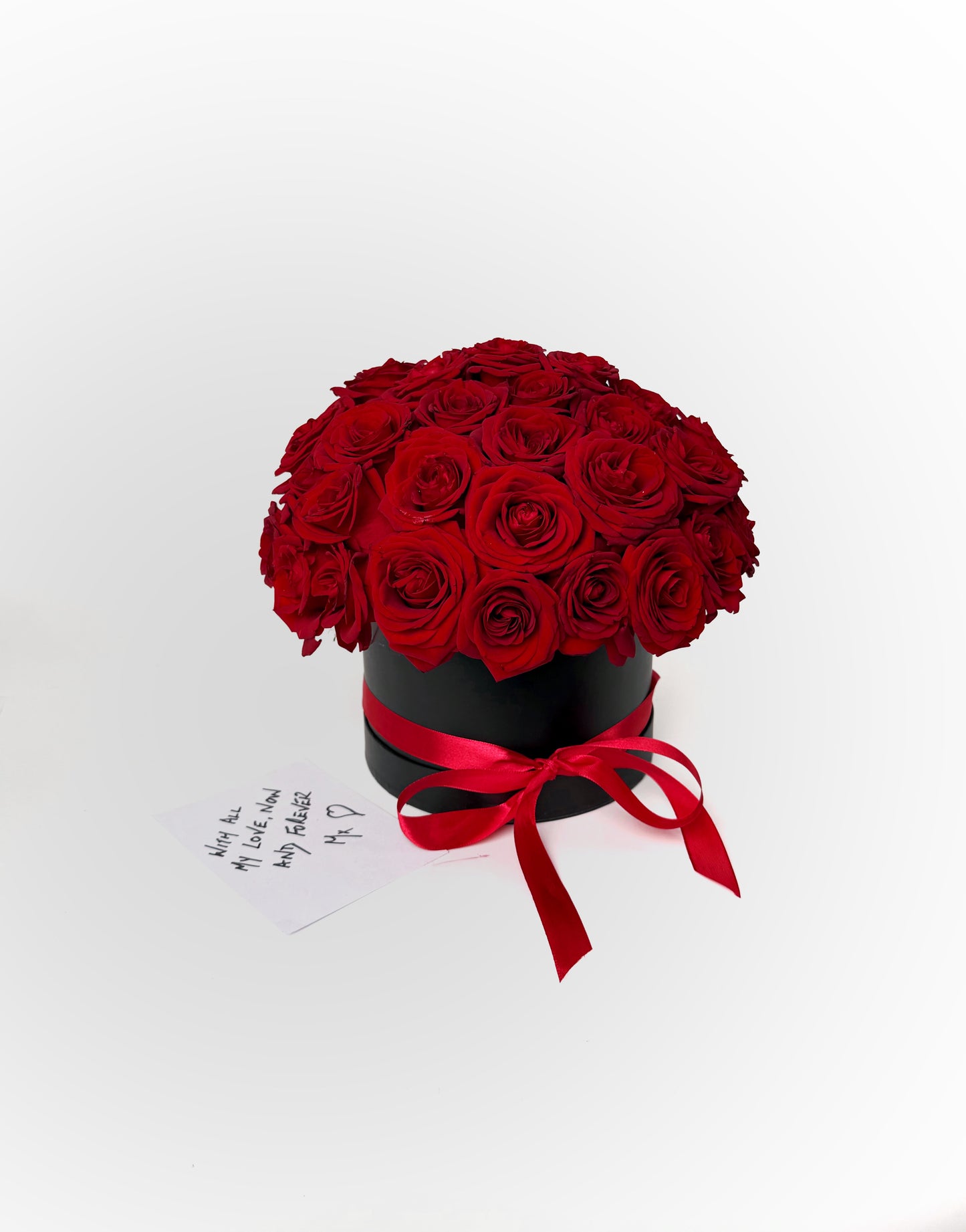 Red Naomi Rose Hat Box - Dome collection
